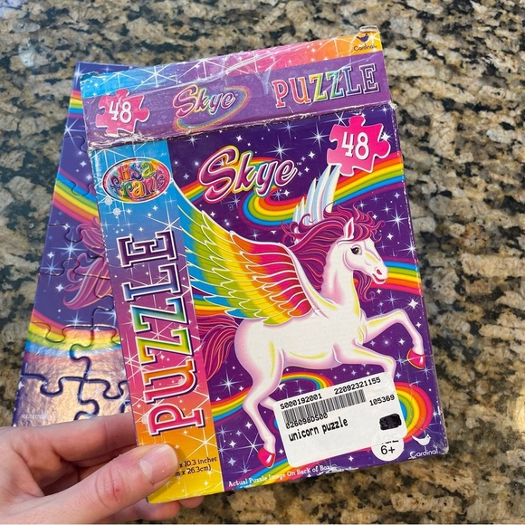 Vintage Lisa Frank Skye Puzzle w/box - Picture 2 of 10